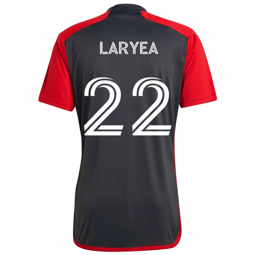 Kandiny Niño Camiseta Richie Laryea #22 Rojo Grayn 1ª Equipación 2024/25 La Camisa Chile