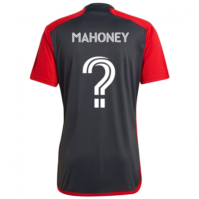 Kandiny Niño Camiseta Adrian Mahoney #0 Rojo Grayn 1ª Equipación 2024/25 La Camisa Chile