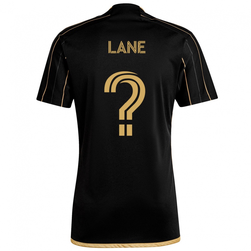 Kandiny Niño Camiseta James Lane #0 Oro Negro 1ª Equipación 2024/25 La Camisa Chile