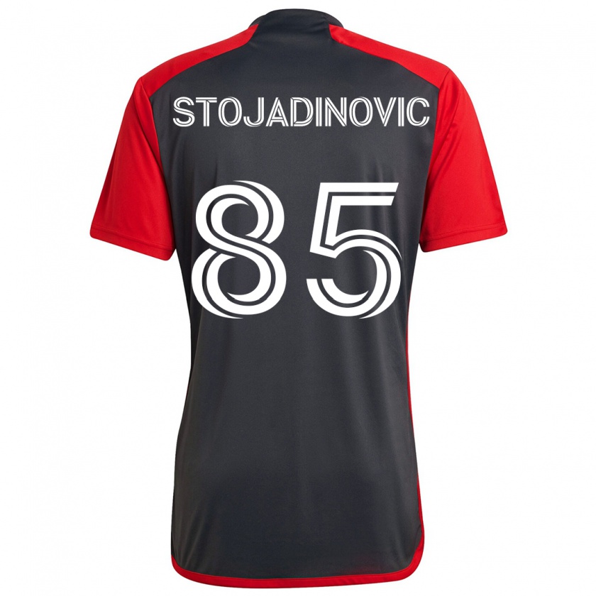 Kandiny Hombre Camiseta Marko Stojadinovic #85 Rojo Grayn 1ª Equipación 2024/25 La Camisa Chile