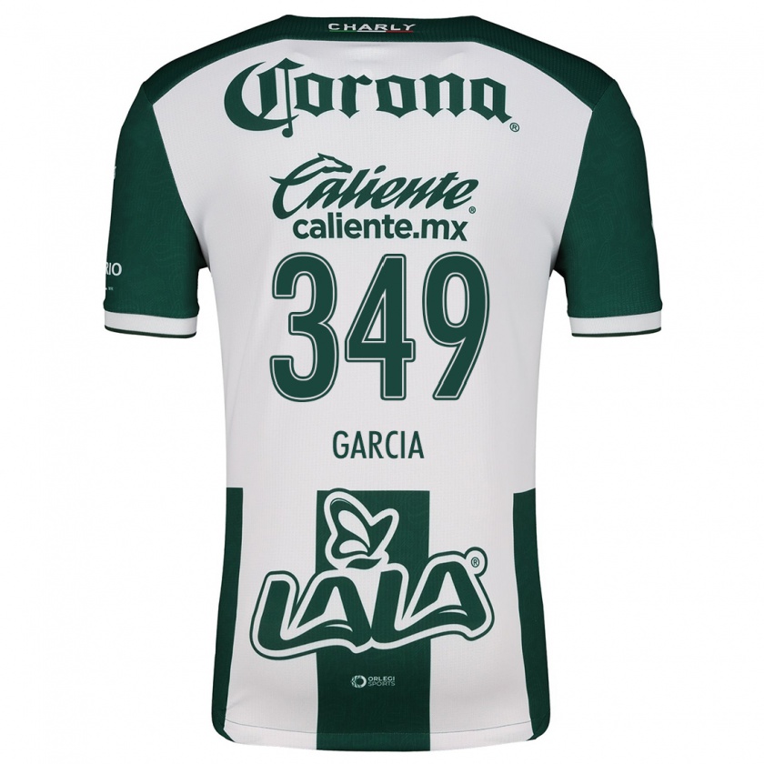 Kandiny Hombre Camiseta Diego García #349 Verde Blanco 1ª Equipación 2024/25 La Camisa Chile