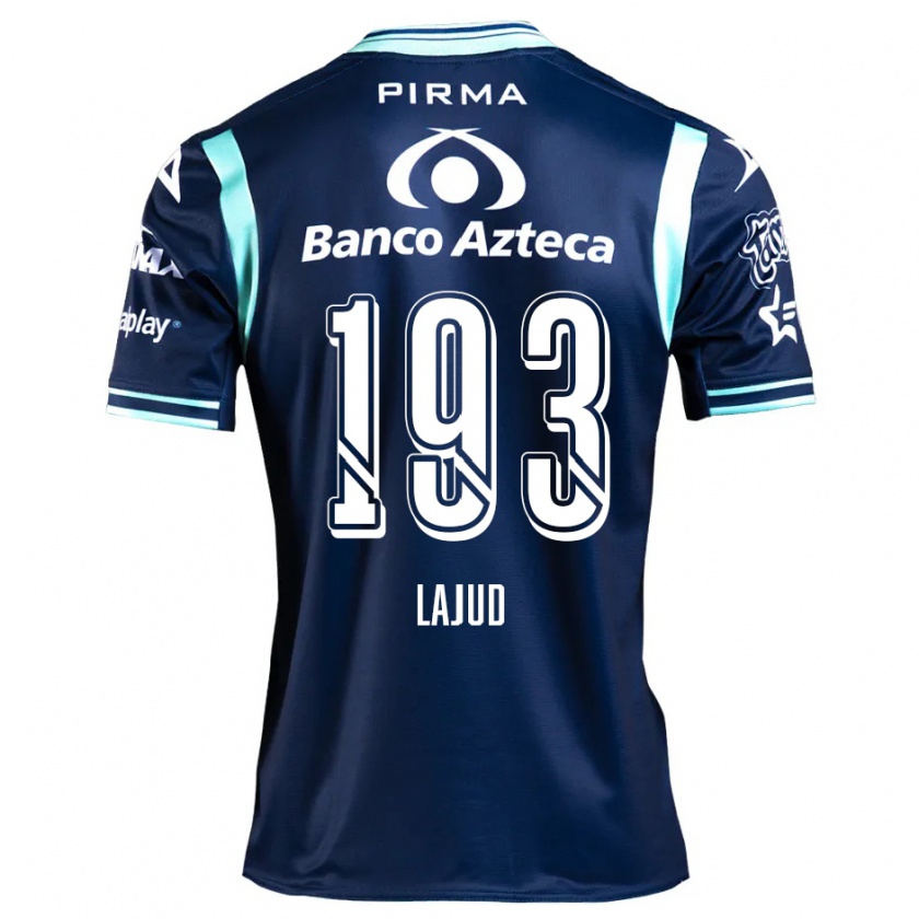 Kandiny Hombre Camiseta Rodrigo Lajud #193 Azul Marino 2ª Equipación 2024/25 La Camisa Chile