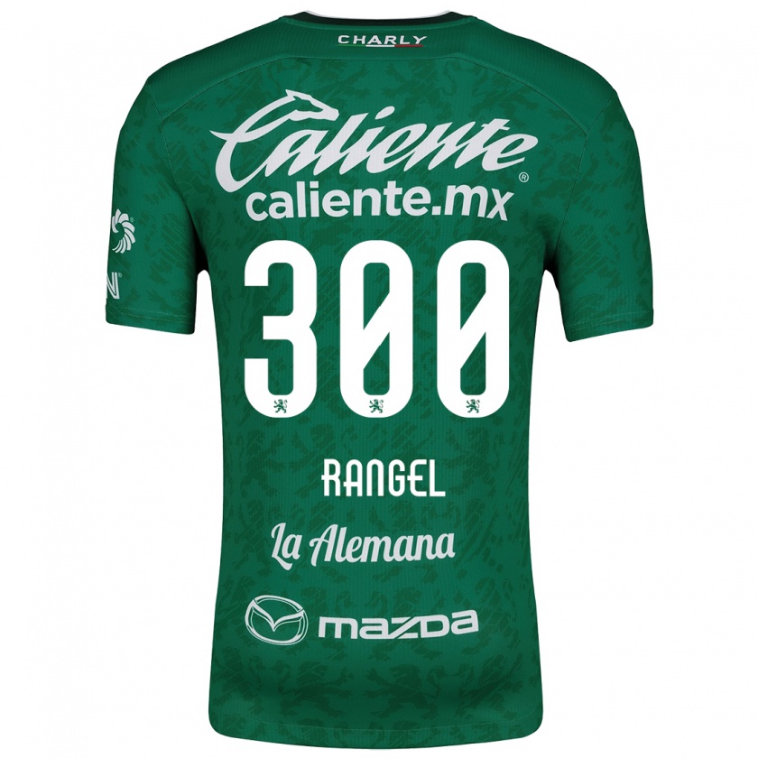 Kandiny Mujer Camiseta Luis Rangel #300 Verde Blanco 1ª Equipación 2024/25 La Camisa Chile