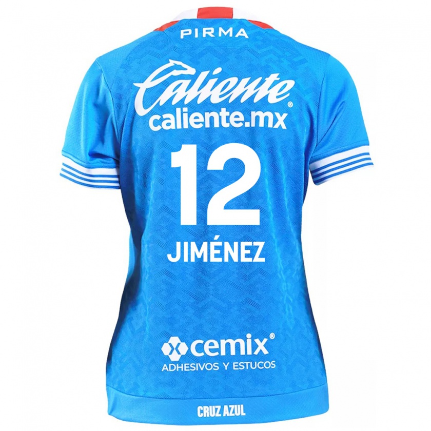 Kandiny Niño Camiseta Luis Jiménez #12 Cielo Azul 1ª Equipación 2024/25 La Camisa Chile