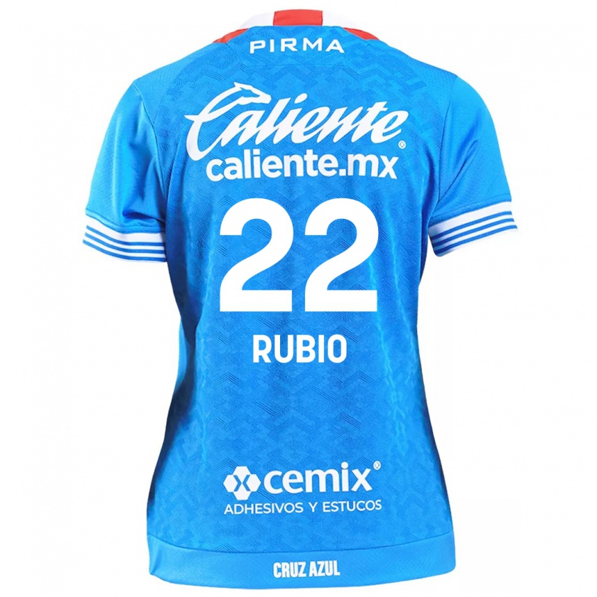 Kandiny Niño Camiseta Raymundo Rubio #22 Cielo Azul 1ª Equipación 2024/25 La Camisa Chile