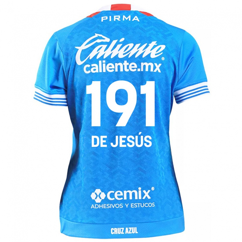 Kandiny Niño Camiseta Luis De Jesús #191 Cielo Azul 1ª Equipación 2024/25 La Camisa Chile