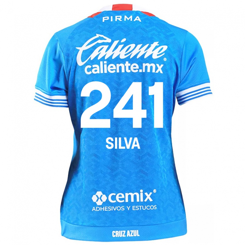 Kandiny Niño Camiseta Iván Silva #241 Cielo Azul 1ª Equipación 2024/25 La Camisa Chile