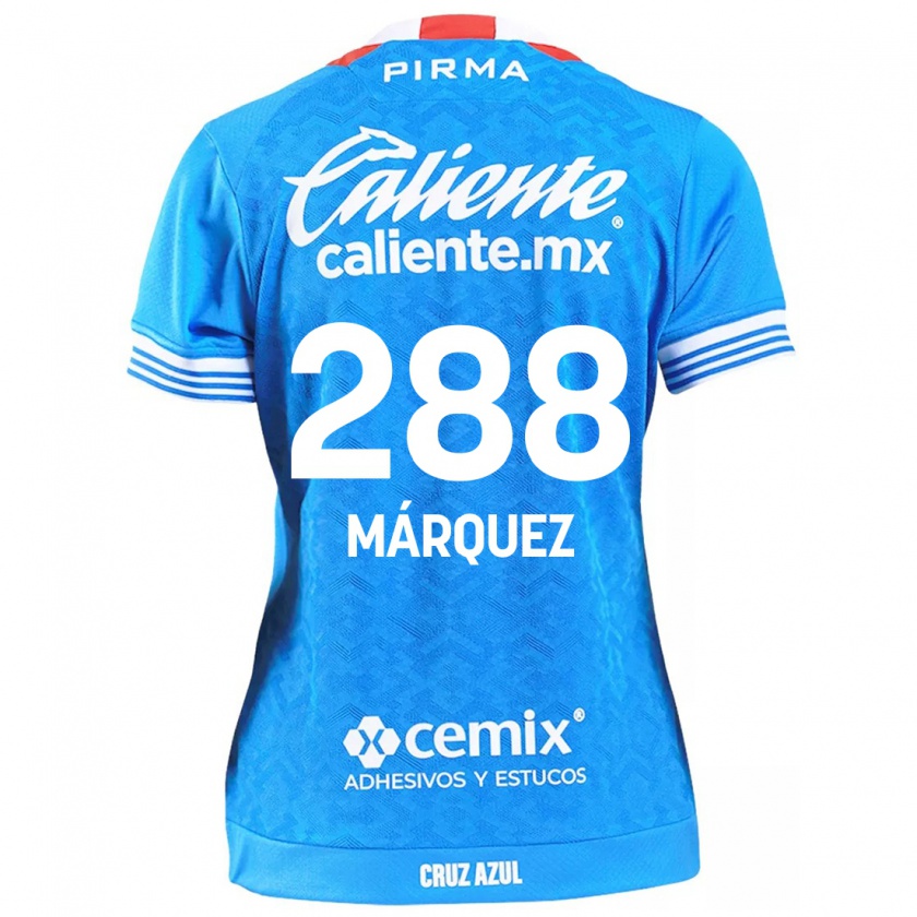 Kandiny Niño Camiseta Víctor Márquez #288 Cielo Azul 1ª Equipación 2024/25 La Camisa Chile