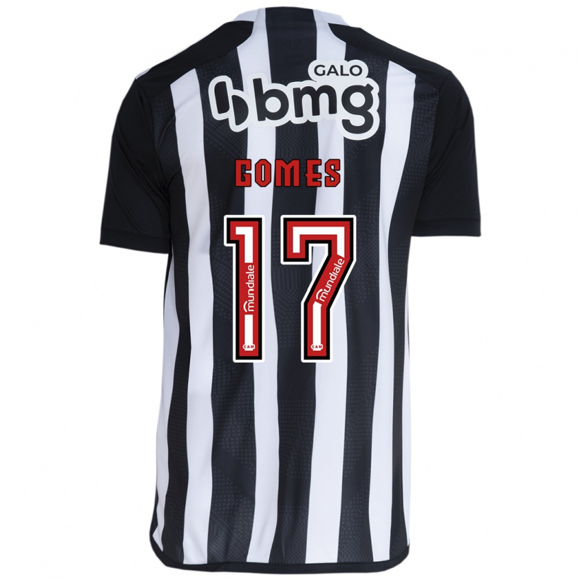 Kandiny Niño Camiseta Igor Gomes #17 Blanco Negro 1ª Equipación 2024/25 La Camisa Chile