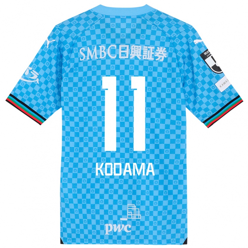 Kandiny Niño Camiseta Shotaro Kodama #11 Azul Celeste 1ª Equipación 2024/25 La Camisa Chile