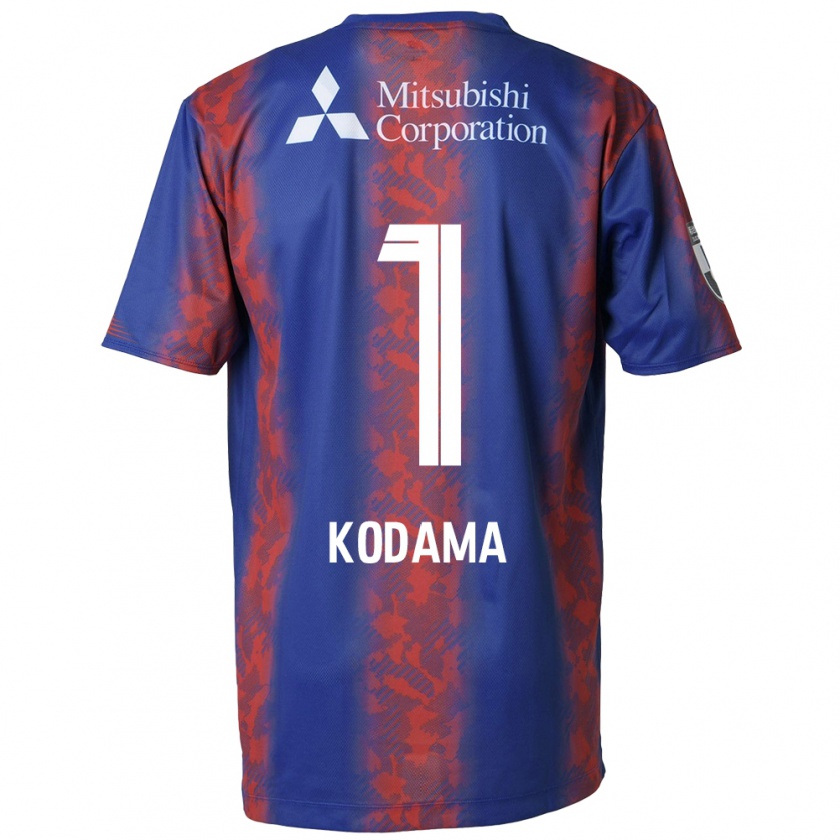 Kandiny Niño Camiseta Tsuyoshi Kodama #1 Azul Rojo 1ª Equipación 2024/25 La Camisa Chile