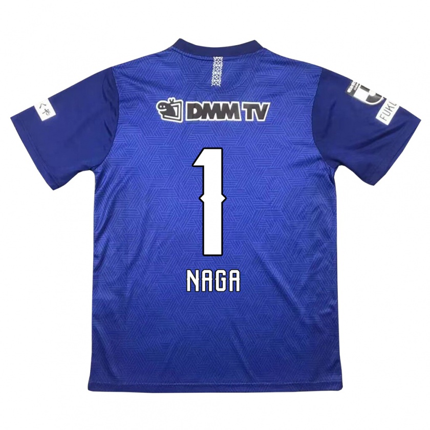 Kandiny Niño Camiseta Takumi Nagaishi #1 Azul Oscuro 1ª Equipación 2024/25 La Camisa Chile