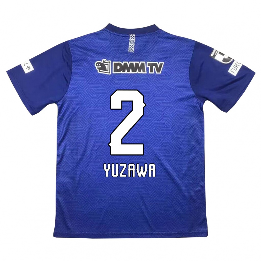 Kandiny Niño Camiseta Masato Yuzawa #2 Azul Oscuro 1ª Equipación 2024/25 La Camisa Chile