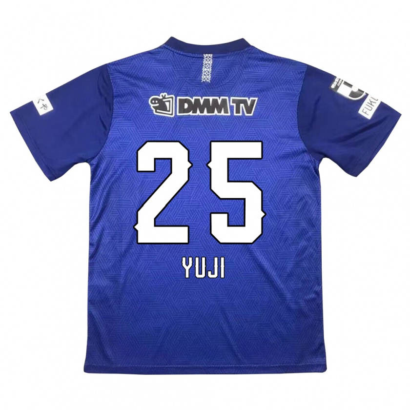 Kandiny Niño Camiseta Yuji Kitajima #25 Azul Oscuro 1ª Equipación 2024/25 La Camisa Chile