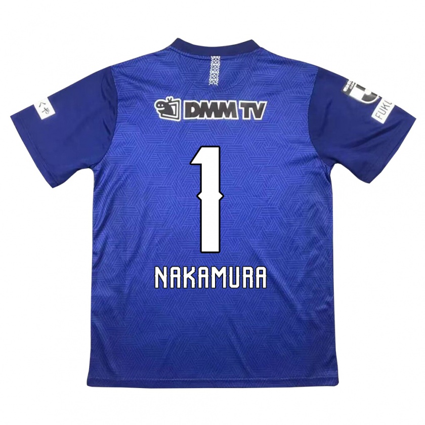 Kandiny Niño Camiseta Seigo Nakamura #1 Azul Oscuro 1ª Equipación 2024/25 La Camisa Chile