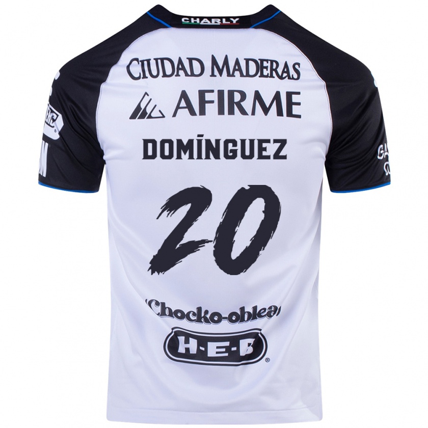 Kandiny Niño Camiseta Misael Domínguez #20 Azul Negro 1ª Equipación 2024/25 La Camisa Chile