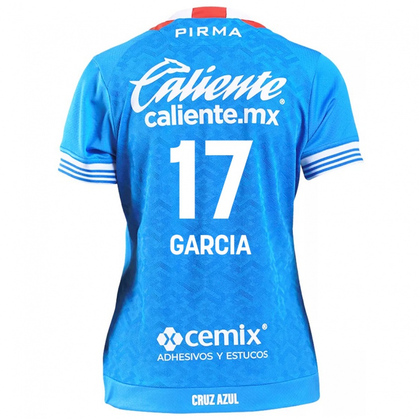 Kandiny Hombre Camiseta Amaury García #17 Cielo Azul 1ª Equipación 2024/25 La Camisa Chile