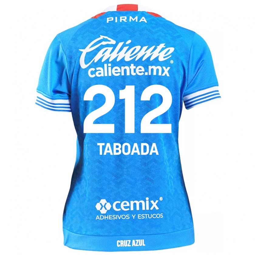 Kandiny Hombre Camiseta Víctor Taboada #212 Cielo Azul 1ª Equipación 2024/25 La Camisa Chile