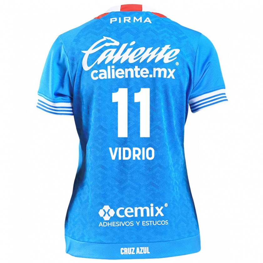 Kandiny Hombre Camiseta Nailea Vidrio #11 Cielo Azul 1ª Equipación 2024/25 La Camisa Chile