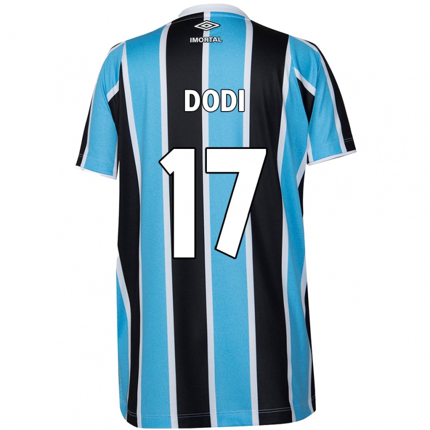 Kandiny Hombre Camiseta Dodi #17 Azul Negro Blanco 1ª Equipación 2024/25 La Camisa Chile