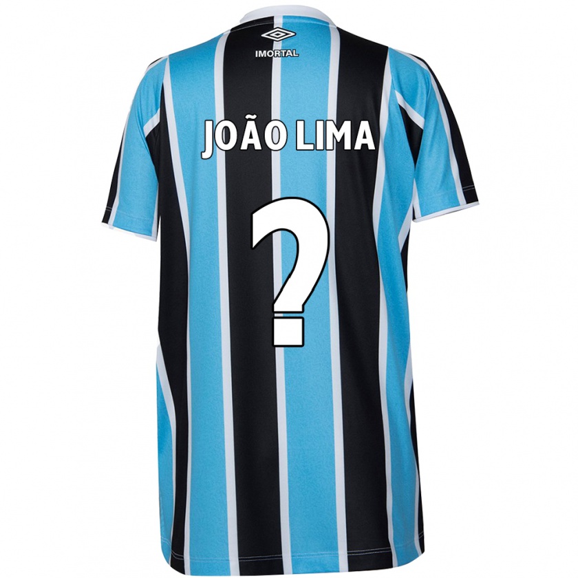 Kandiny Hombre Camiseta João Lima #0 Azul Negro Blanco 1ª Equipación 2024/25 La Camisa Chile