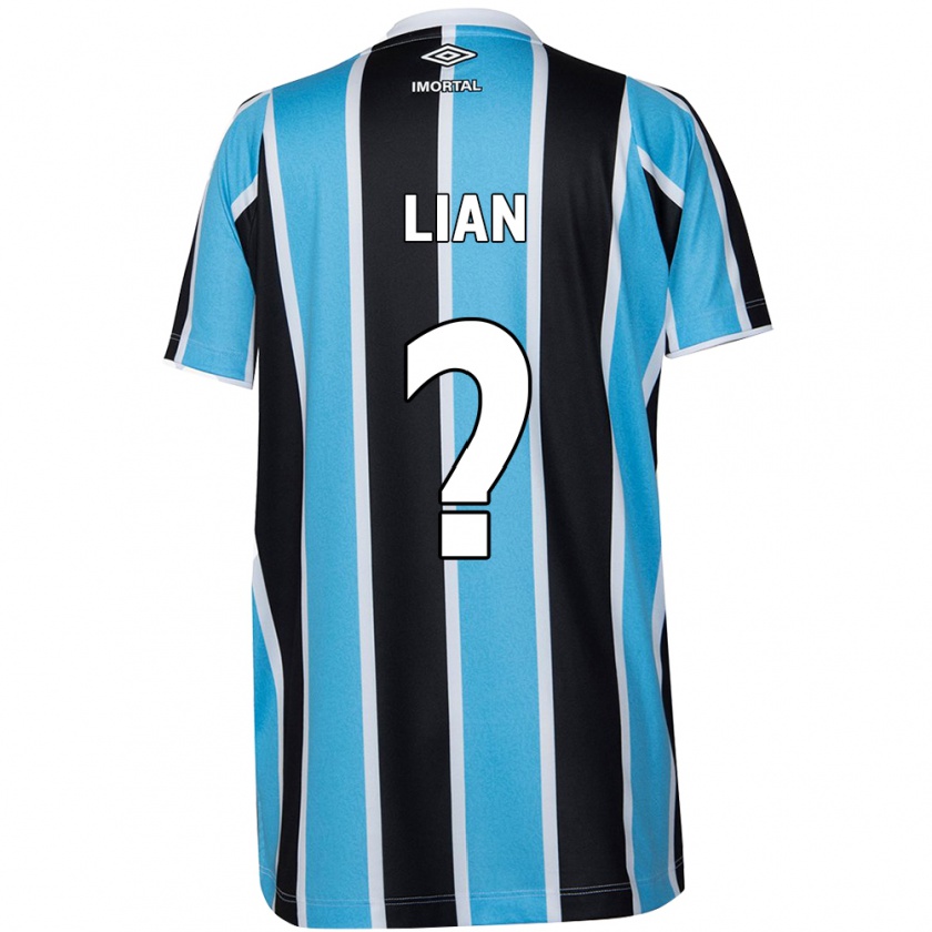 Kandiny Hombre Camiseta Lian #0 Azul Negro Blanco 1ª Equipación 2024/25 La Camisa Chile