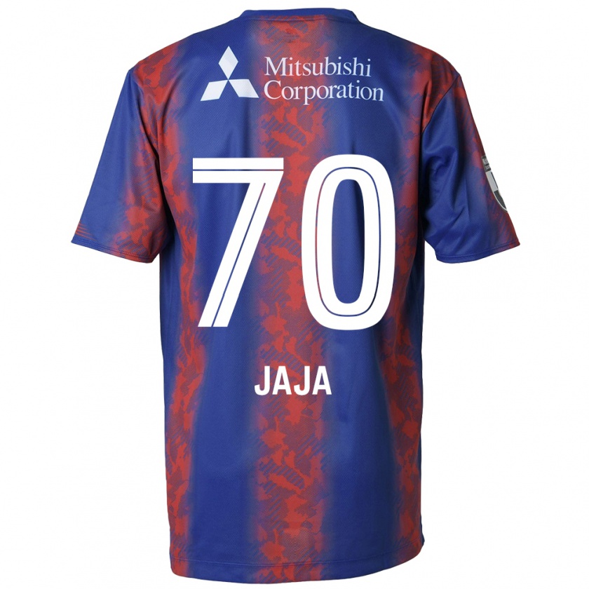 Kandiny Hombre Camiseta Jája Silva #70 Azul Rojo 1ª Equipación 2024/25 La Camisa Chile