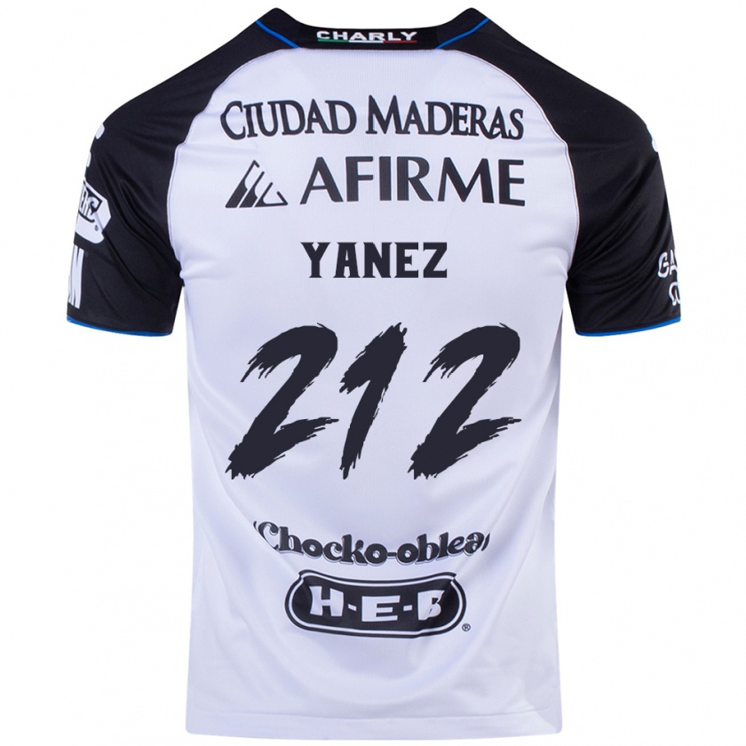 Kandiny Hombre Camiseta Sebastián Yánez #212 Azul Negro 1ª Equipación 2024/25 La Camisa Chile