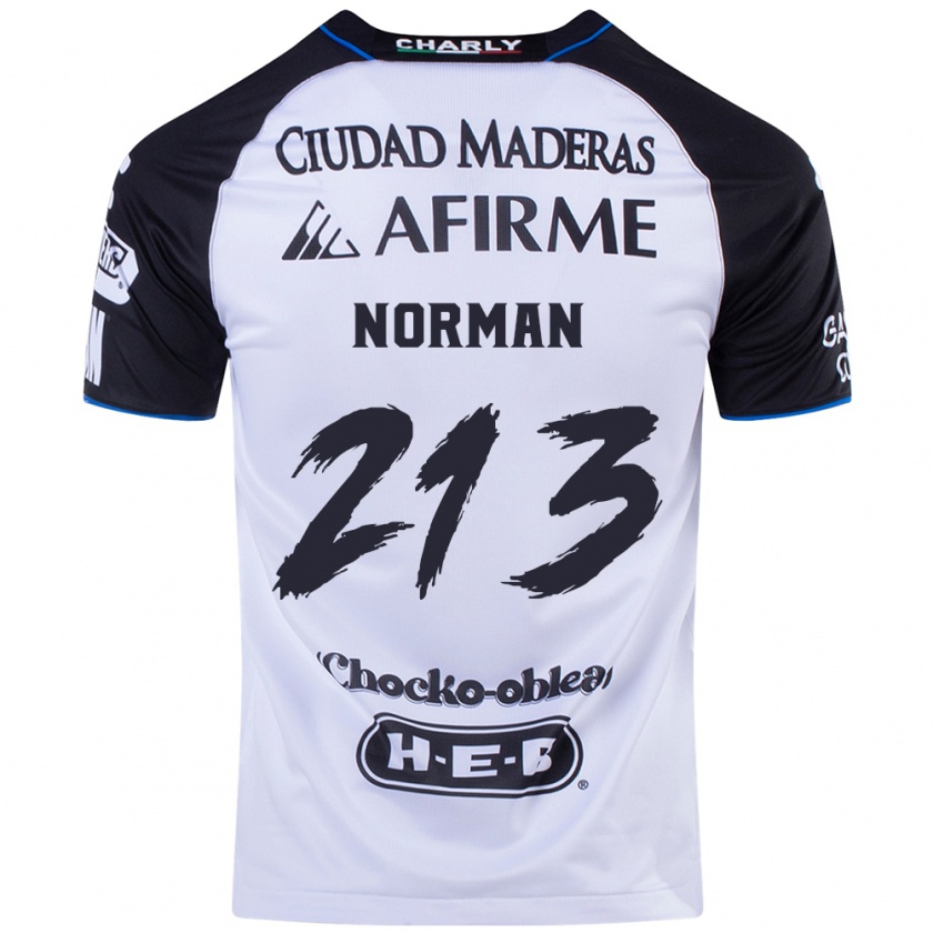 Kandiny Hombre Camiseta Humberto Norman #213 Azul Negro 1ª Equipación 2024/25 La Camisa Chile