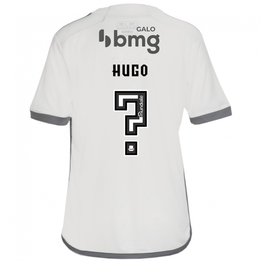 Kandiny Hombre Camiseta Victor Hugo #0 Blanquecino 2ª Equipación 2024/25 La Camisa Chile