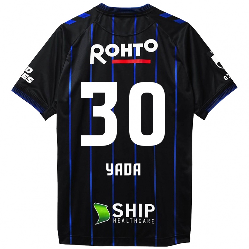 Kandiny Mujer Camiseta Yukito Yada #30 Azul Negro 1ª Equipación 2024/25 La Camisa Chile