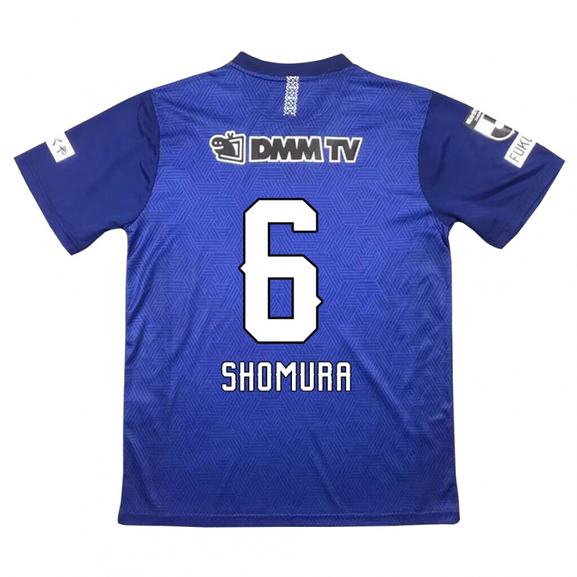 Kandiny Mujer Camiseta Tomoki Shomura #6 Azul Oscuro 1ª Equipación 2024/25 La Camisa Chile