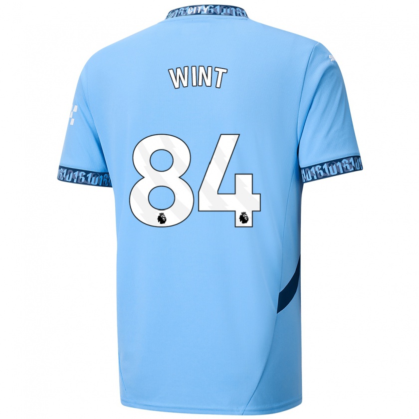 Kandiny Niño Camiseta Jack Wint #84 Azul Marino 1ª Equipación 2024/25 La Camisa Chile