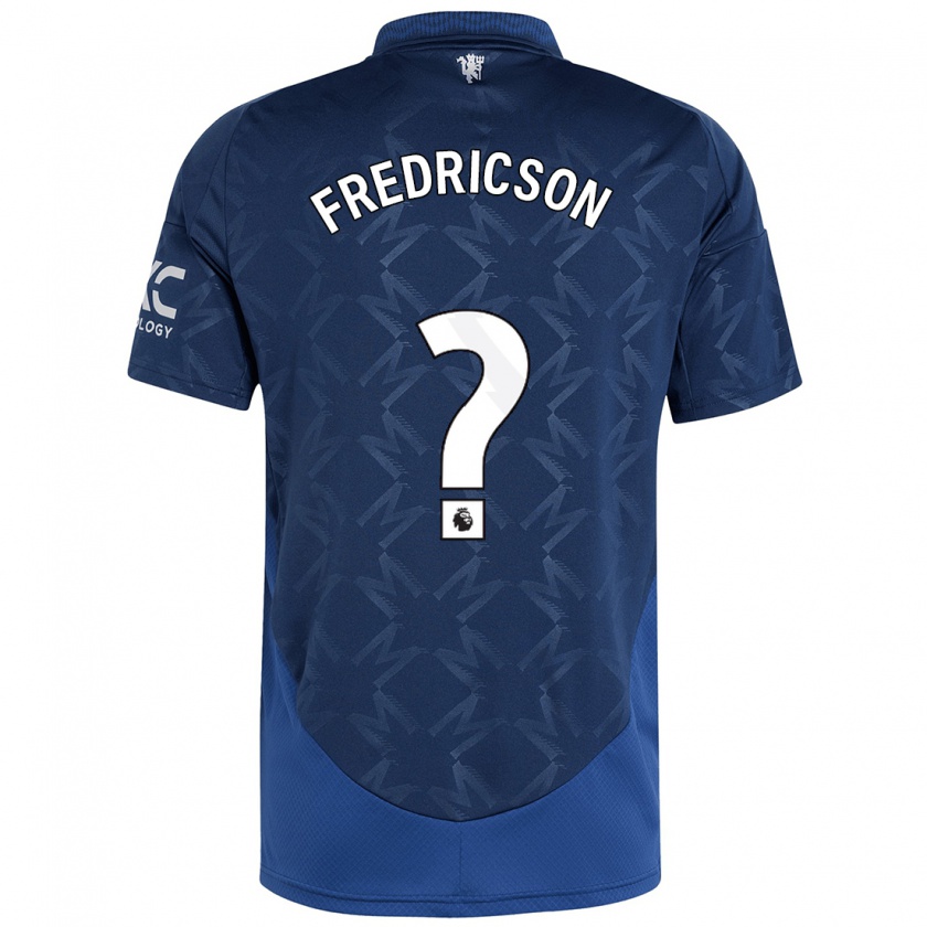 Kandiny Niño Camiseta Tyler Fredricson #0 Índigo 2ª Equipación 2024/25 La Camisa Chile