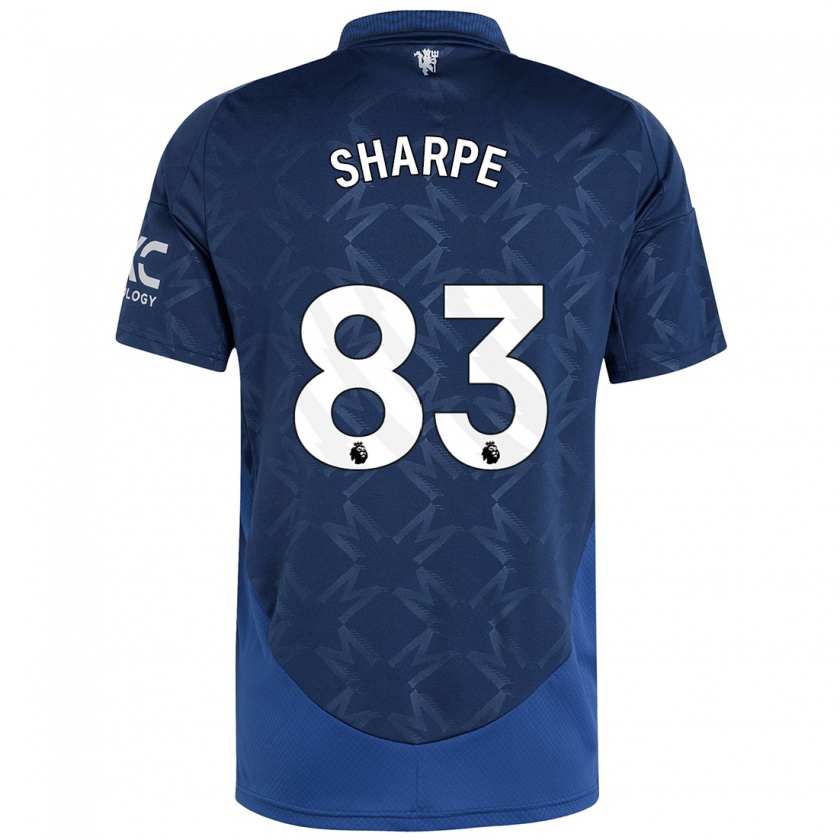 Kandiny Niño Camiseta Malachi Sharpe #83 Índigo 2ª Equipación 2024/25 La Camisa Chile