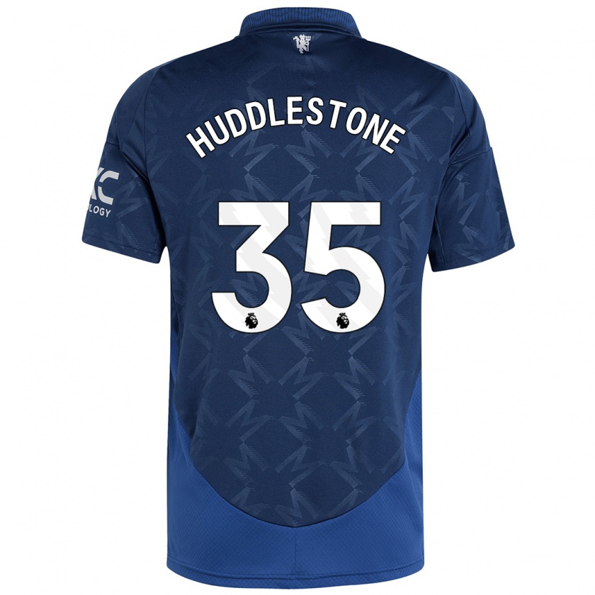 Kandiny Niño Camiseta Tom Huddlestone #35 Índigo 2ª Equipación 2024/25 La Camisa Chile