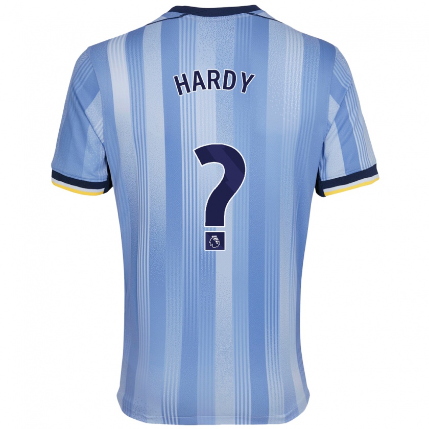 Kandiny Niño Camiseta Malachi Hardy #0 Azul Claro 2ª Equipación 2024/25 La Camisa Chile