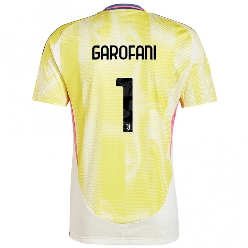 Kandiny Niño Camiseta Giovanni Garofani #1 Amarillo Solar 2ª Equipación 2024/25 La Camisa Chile