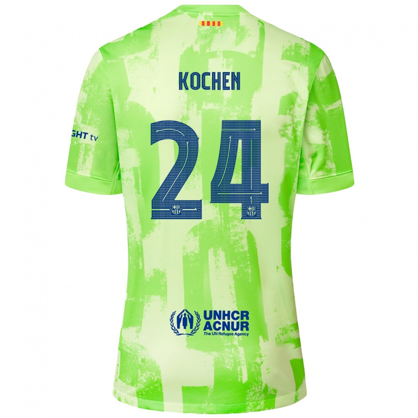 Kandiny Niño Camiseta Diego Kochen #24 Lima Equipación Tercera 2024/25 La Camisa Chile