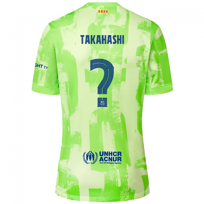 Kandiny Niño Camiseta Niko Takahashi #0 Lima Equipación Tercera 2024/25 La Camisa Chile