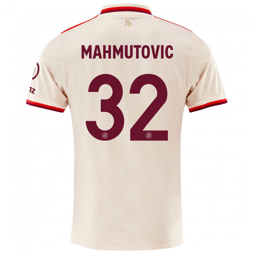 Kandiny Niño Camiseta Ena Mahmutovic #32 Lino Equipación Tercera 2024/25 La Camisa Chile