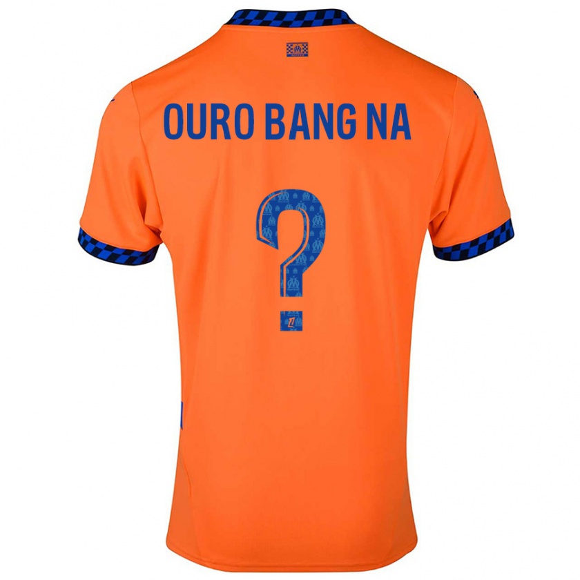 Kandiny Niño Camiseta Rayan Ouro Bang Na #0 Naranja Azul Oscuro Equipación Tercera 2024/25 La Camisa Chile