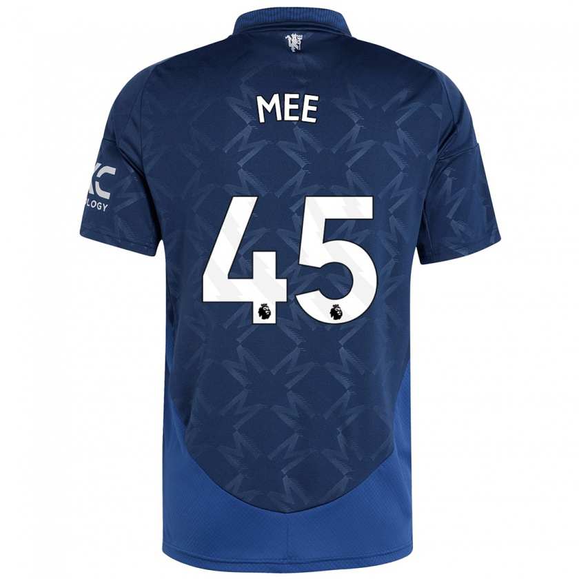 Kandiny Hombre Camiseta Dermot Mee #45 Índigo 2ª Equipación 2024/25 La Camisa Chile