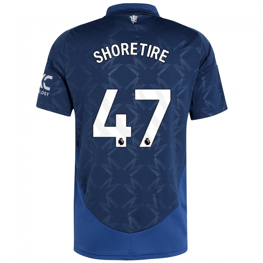 Kandiny Hombre Camiseta Shola Shoretire #47 Índigo 2ª Equipación 2024/25 La Camisa Chile