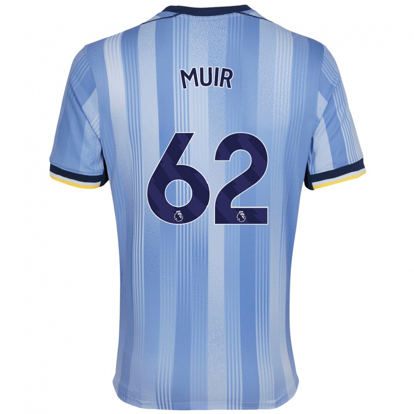 Kandiny Hombre Camiseta Marqes Muir #62 Azul Claro 2ª Equipación 2024/25 La Camisa Chile