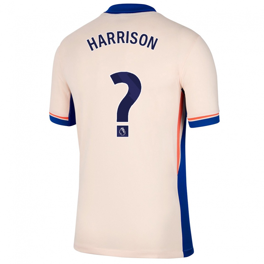 Kandiny Hombre Camiseta Ollie Harrison #0 Beige Claro 2ª Equipación 2024/25 La Camisa Chile