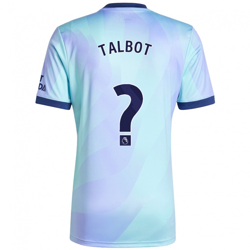 Kandiny Hombre Camiseta Jack Talbot #0 Agua Equipación Tercera 2024/25 La Camisa Chile