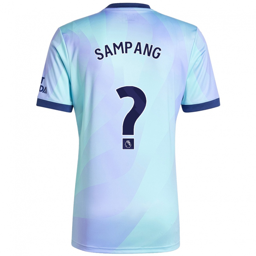 Kandiny Hombre Camiseta Saurap Sampang #0 Agua Equipación Tercera 2024/25 La Camisa Chile