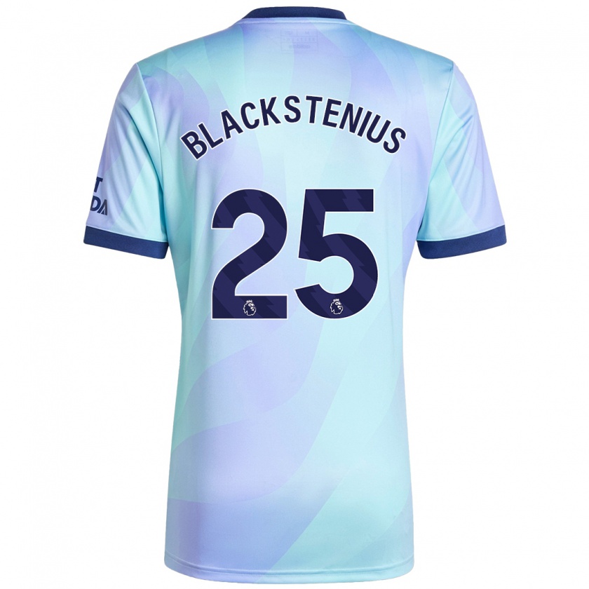 Kandiny Hombre Camiseta Stina Blackstenius #25 Agua Equipación Tercera 2024/25 La Camisa Chile