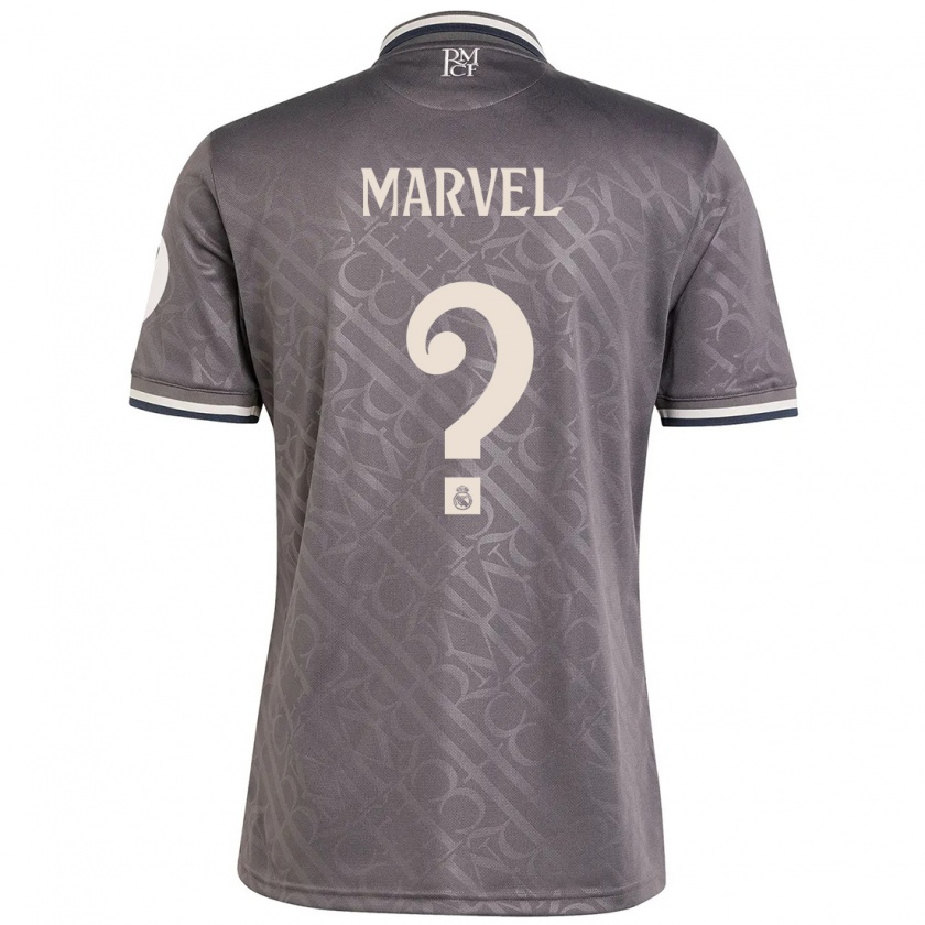 Kandiny Hombre Camiseta Marvel #0 Carbón Equipación Tercera 2024/25 La Camisa Chile